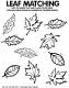 Free Activity Sheet - Match the Leaves
