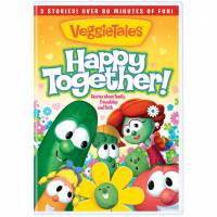 VeggieTales DVD - Veggie Tales Triple Feature:Happy Together - Stories of Friendship, Faith and Family - DVD
