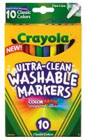 Crayola Ultra-Clean Fineline Markers - 10 pack