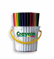 40 Crayola Super Tips Markers Deskpack (10 colours)