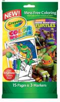 Crayola Colour Wonder (Color Wonder) Mini Colouring Book and Markers - Teenage Mutant Ninja Turtles