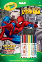 Crayola Spiderman Colouring & Activity Book with Markers - Limited Stock 5 Available