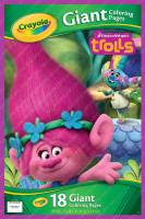 Crayola Giant Colouring Pages - Trolls - Limited Stock 6 Available
