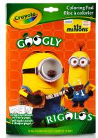 Crayola Colouring Books -  Googly Eyes Minions Colouring Book (Limited Edition) - Limited Stock Available