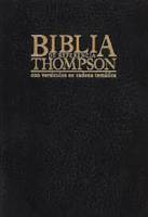 Spanish Bible - Biblia de Referencia Thompson-RV 1960 - Spanish Indexed Study Bible  - Black, Bonded Leather - Limited Stock Only - Out of Print