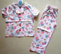 Girl's 100% Cotton Summer Pyjamas - Peppa Pig Pyjamas - Size 3 - White - Limited Stock