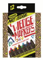 Crayola Art with Edge Markers - Wedge Markers - 12 pack - Limited Stock Available