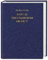 Ancient Greek Bible - Novum Testamentum Graec - English/German/Ancient Greek NT - Hardcover - Special Order
