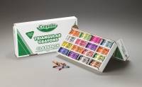 Crayola Triangular Crayon Classpack - 256 Triangular Crayons in 16 colours