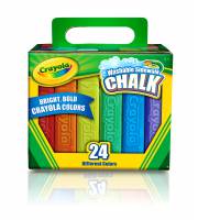 Crayola Sidewalk Chalk Box - 24 Crayola Large Washable Sidewalk Chalk in 24 Different Colours - Sold Out