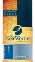 NIV Bible - NIV New Testament - New International Version (1984) Noteworthy New Testament - Navy, Bonded Leather - Limited Stock Only - Out of Print