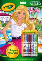 Crayola Barbie Colouring & Activity Book with Markers - Limited Stock 4 Available
