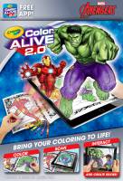 Crayola Colour Alive 2.0 (Color Alive 2.0)  - Marvel Avengers - Limited Stock Available