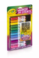 Crayola Marker Airbrush Accessory Pack - Marker & Stencil Accessory Pack - Girl - Sold Out
