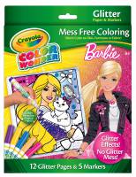 Crayola Colour Wonder Glitter (Color Wonder) - Barbie - Limited Stock 6 Available