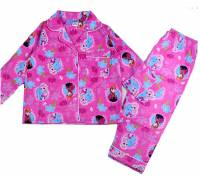 Girl's Flannelette Pyjamas (100% Cotton) - Disney Frozen Pyjamas - Size 3 - Pink - Limited Stock