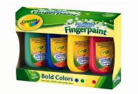 Crayola Fingerpaints - 4 Washable Colours