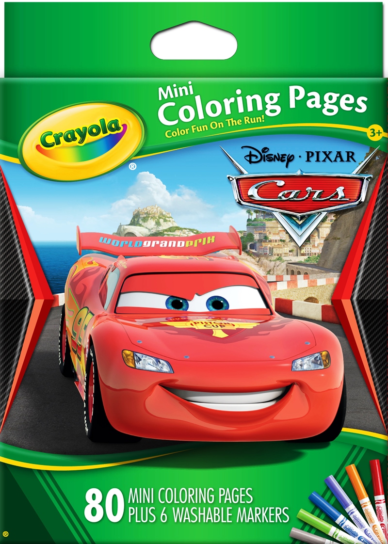 Crayola Color Wonder Markers & Mini Coloring Pad, Disney-Pixar Toy