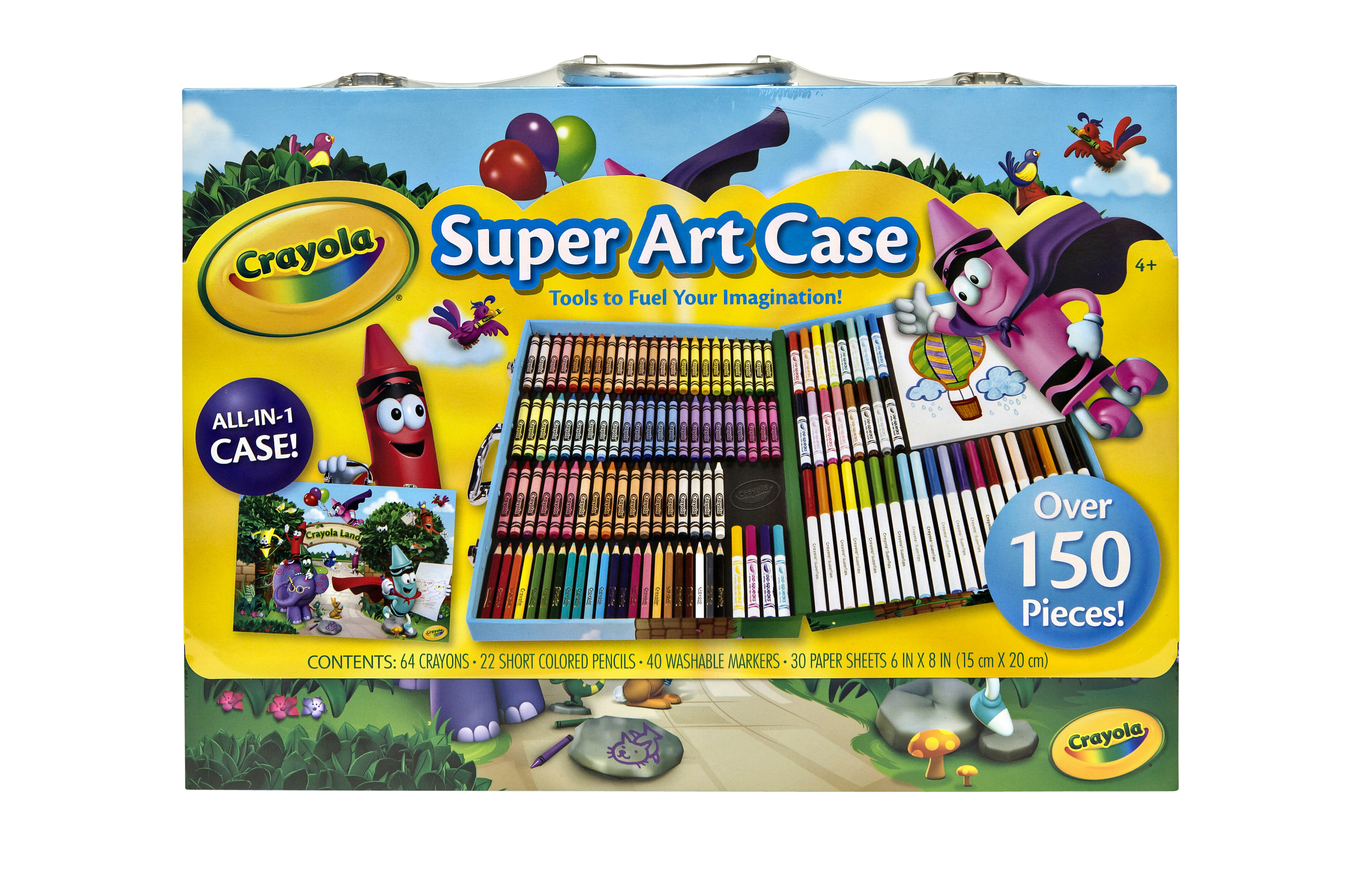04-7555 - Crayola Super Art Case - Blue - Sold Out