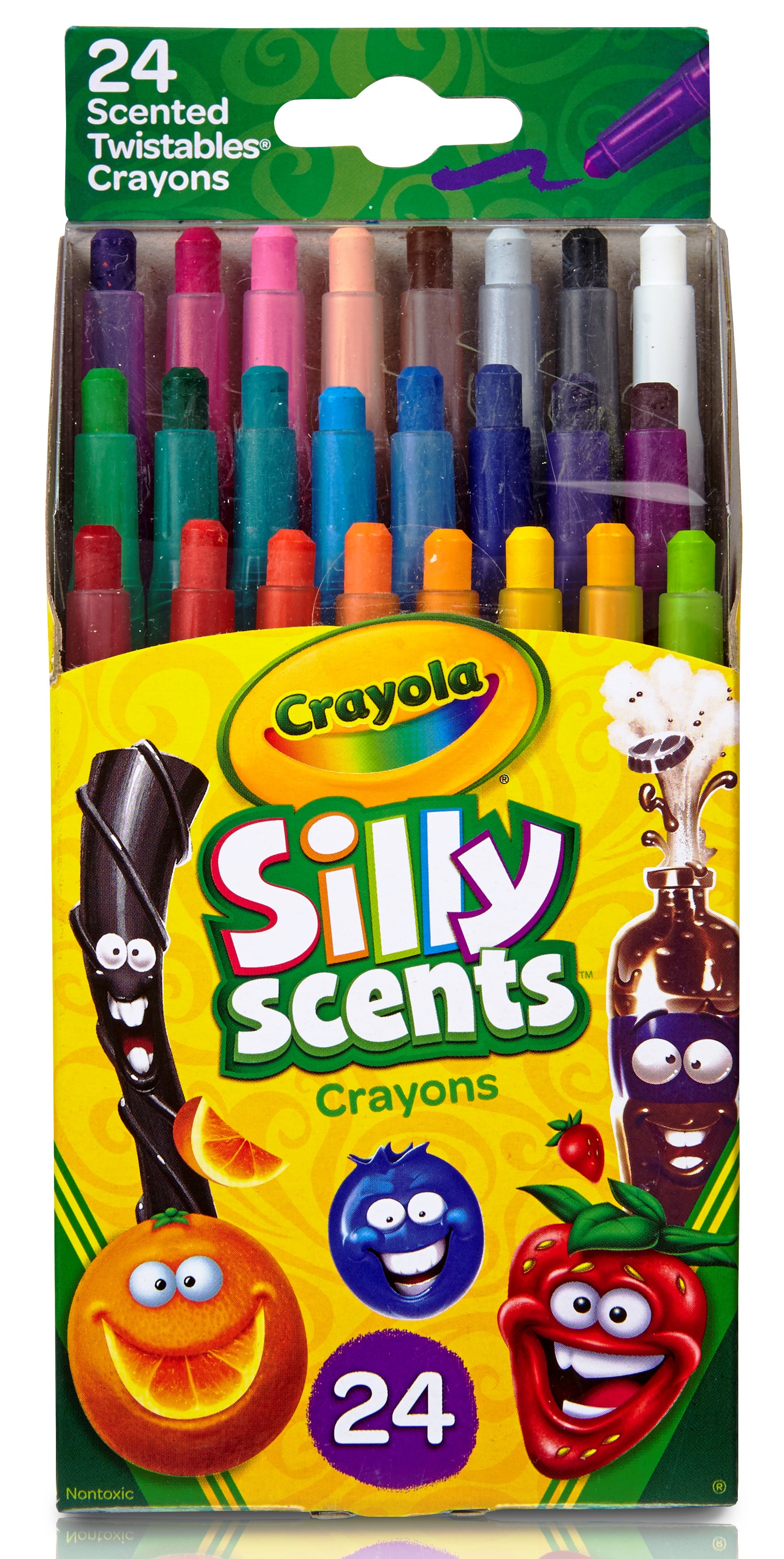 12 Silly Scents Mini Twistables Crayons, Sweet, Crayola.com