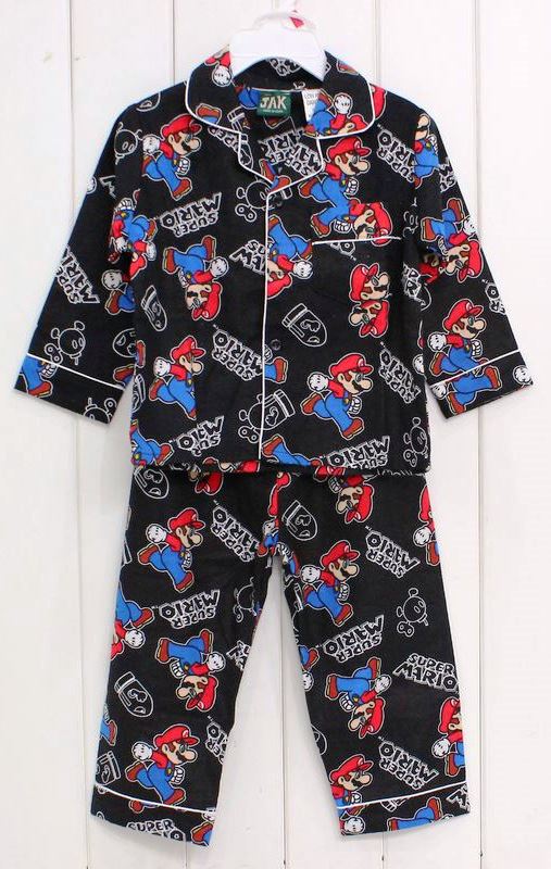 Mario pajamas size 6 online