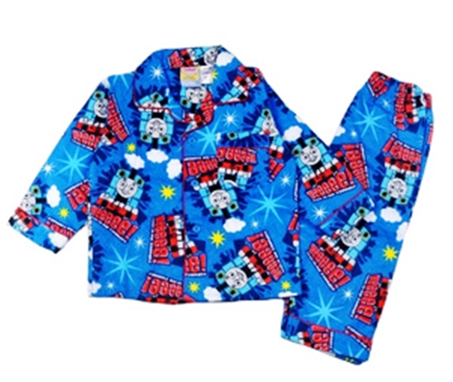 blue thomas flannelette pjs size5 Boy s Flannelette Pyjamas 100 Cotton Thomas the Tank Engine Pyjamas Size 5 Mid Blue Sold Out
