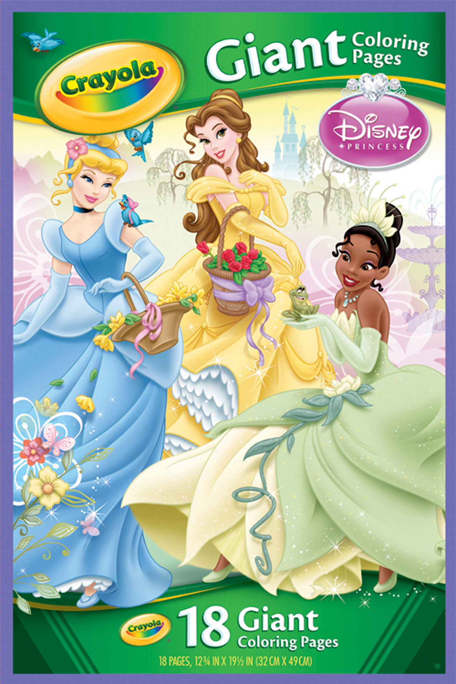 04-5169 - Crayola Giant Colouring Pages - Disney Princess