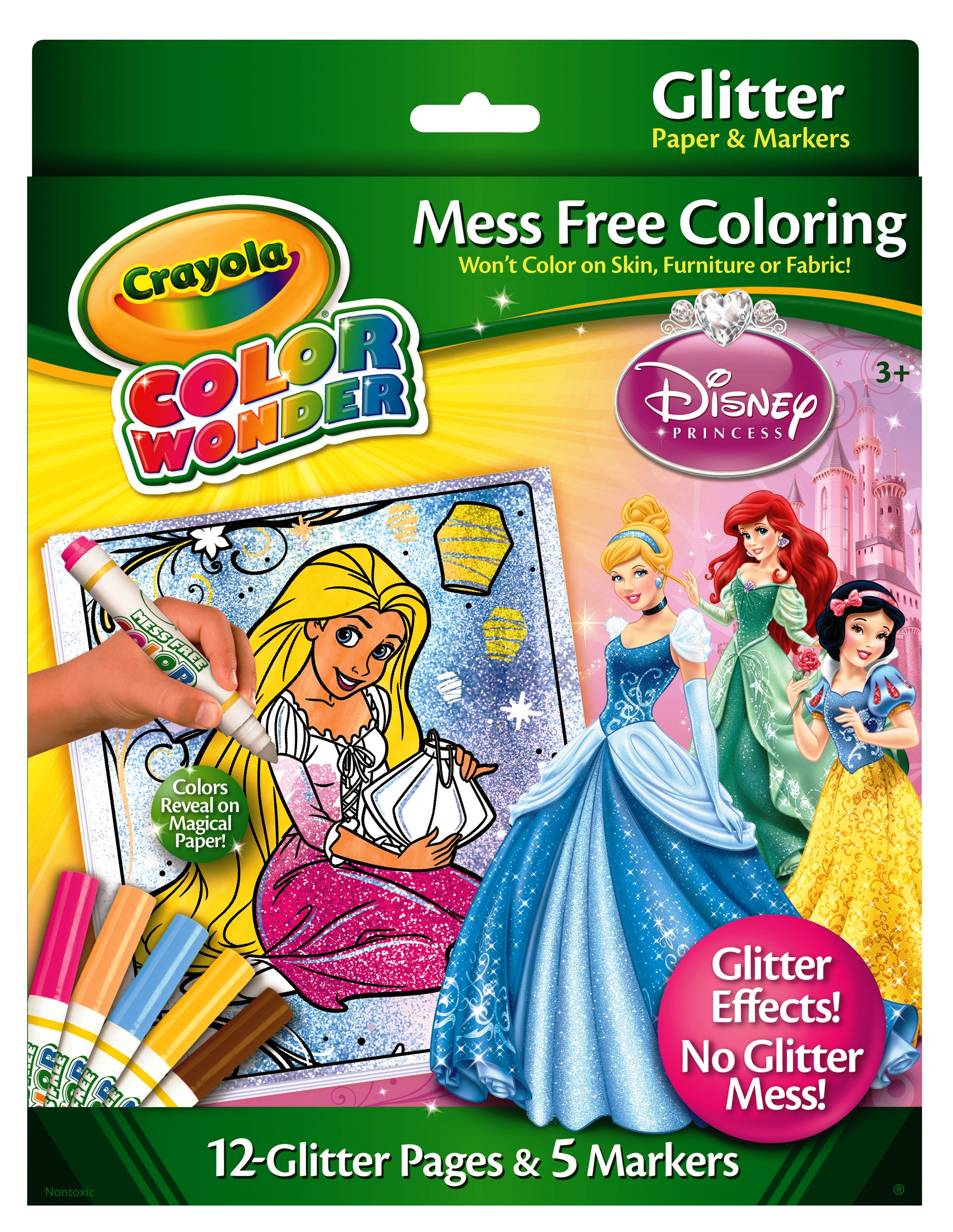 75-2066 - Crayola Colour Wonder Glitter (Color Wonder) - Disney