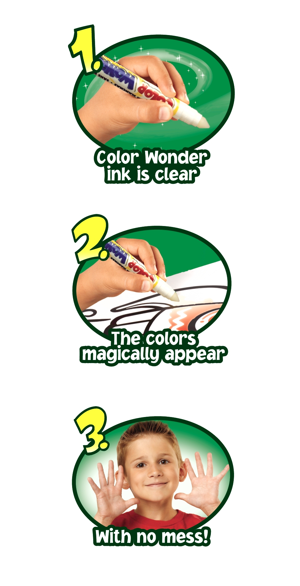 How Do Crayola Color Wonder Markers Work? - Art Ltd