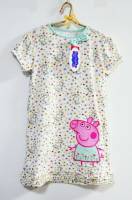 Girl's Spring/Autumn Pyjamas - Peppa Pig Nightie - Size 1 - White - Sold Out