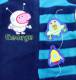 Boy's Winter Pyjamas - George Pig Polar Fleece Onesie (George Pig Sleepsuit) - Size 5 - Blue - Limited Stock
