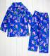 Boy's Flannelette Pyjamas (100% Cotton) - George Pig and Mr Dinosaur Pyjamas - Size 5 - Blue - Limited Stock