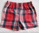 Boy's 100% Cotton Summer Pyjamas - George Pig Pyjamas (Peppa Pig) - Size 4 - Red/Red & Blue Tartan - Limited Stock