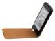 Apple iPhone SE/ iPhone 5 / iPod Touch - Slim Genuine Leather Flip Case - White