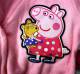 Girl's Fleece Dressing Gown - Peppa Pig Gown - Size 2 - Pink - Limited Stock