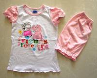 Girl's 100% Cotton Summer Pyjamas - Peppa Pig Friends Forever Pyjamas - Size 3 - Light Pink - Limited Stock