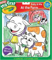 Crayola My First Colour and Sticker Book - At the Farm