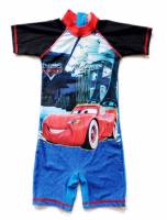 Boy's Swimmers - Disney Pixar Cars Rashsuit - Size 6 - Blue/Black - Limited Stock