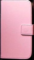 Samsung Galaxy S4 (Galaxy SIV) Slim Genuine Leather Wallet Case - Pink