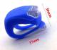 Beetle Silicone LED Rear Bicycle (Bike) Light (Red Light) - White - Special Order