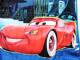 Boy's Swimmers - Disney Pixar Cars Rashsuit - Size 6 - Blue/Black - Limited Stock