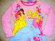 Girl's 100% Cotton Spring/Autumn Pyjamas - Disney Princess Pyjamas - Size 6 - Pink - Limited Stock