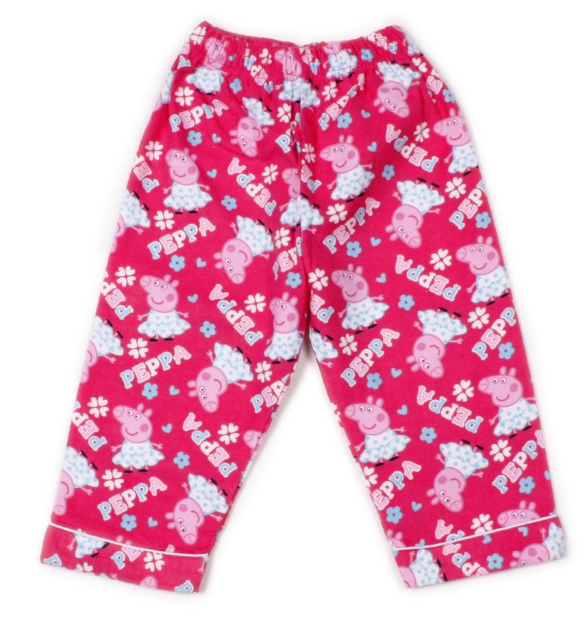 peppa_pig_flanellette_pjs_size1 - Girl's Flannelette Pyjamas (100% ...